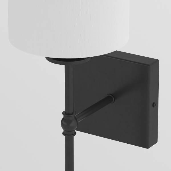 Lampada ESTE con lampadina ricaricabile Lampadina a RGB - Con telecomando - Bianco / Nero