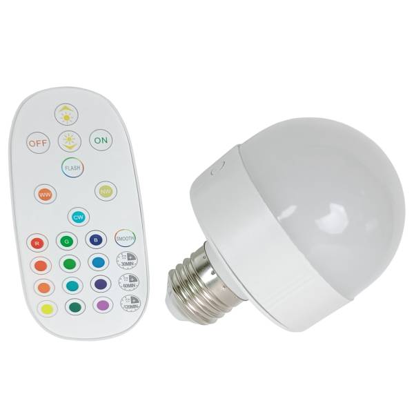 Wandleuchte SIMI mit Akku-Leuchtmittel RGB-Leuchtmittel - inkl. Fernbedienung