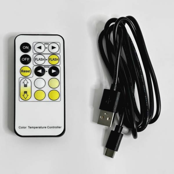Lampada da parete ricaricabile KRIM Dimmerabile<br>Telecomando incluso - Nero - Altezza: 47 cm
