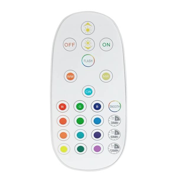Wandleuchte TRACT mit Akku-Leuchtmittel RGB-Leuchtmittel - inkl. Fernbedienung