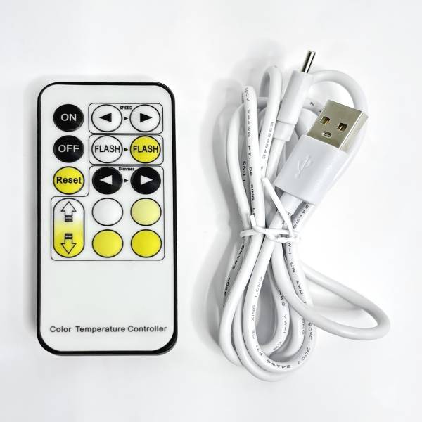 Lampada da parete ricaricabile KRIM Dimmerabile<br>Telecomando incluso - Bianco - Altezza: 47 cm
