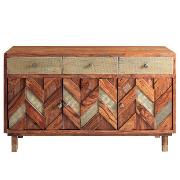 Enfilade massive Yao Acacia / Doré