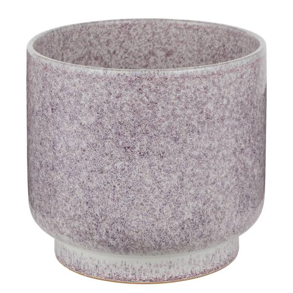 Blumenübertopf SPECKLE Dolomit - Lila