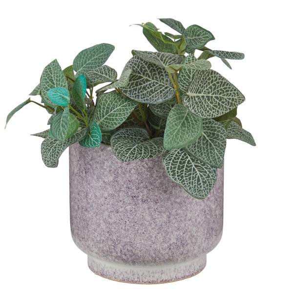 Blumenübertopf SPECKLE Dolomit - Lila