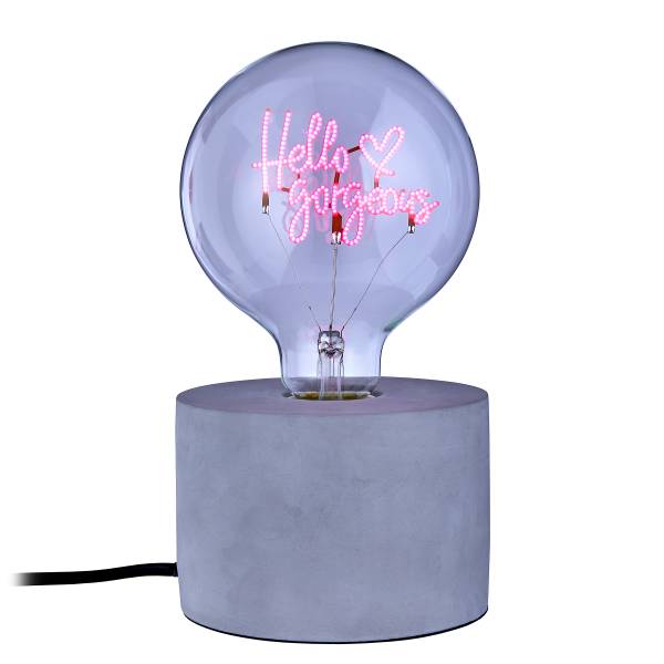 Lampadina LED BRIGHT LIGHT Vetro - Rosa