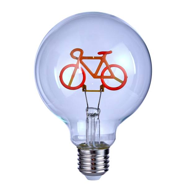 Lampadina LED BRIGHT LIGHT Vetro - Giallo