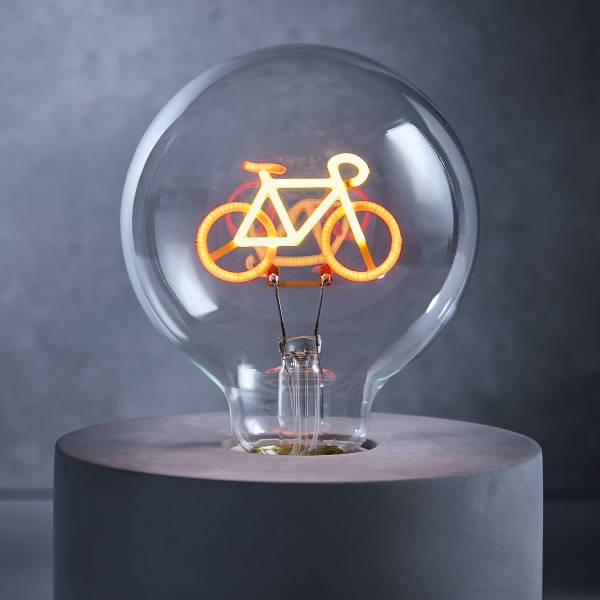 Lampadina LED BRIGHT LIGHT Vetro - Giallo