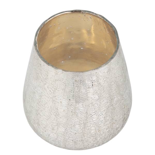 Windlicht DELIGHT Glas - Silber