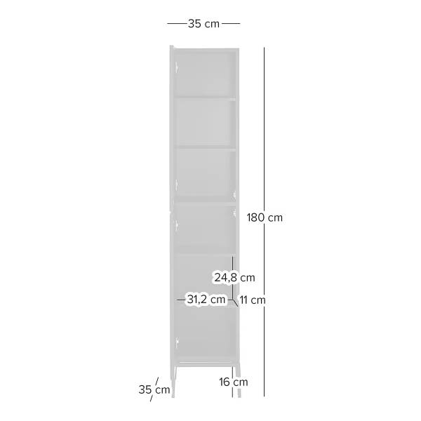 Hochschrank IKON Walnuss