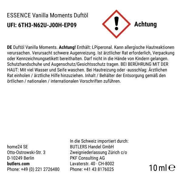 Olio essenziale ESSENCE Vanilla Moments Profumatore / vetro - Marrone