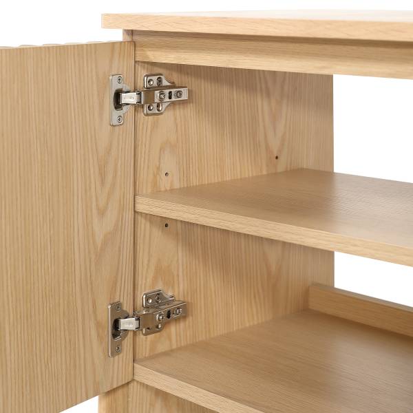 Waschbeckenunterschrank STABY Echtholzfurnier - Eiche