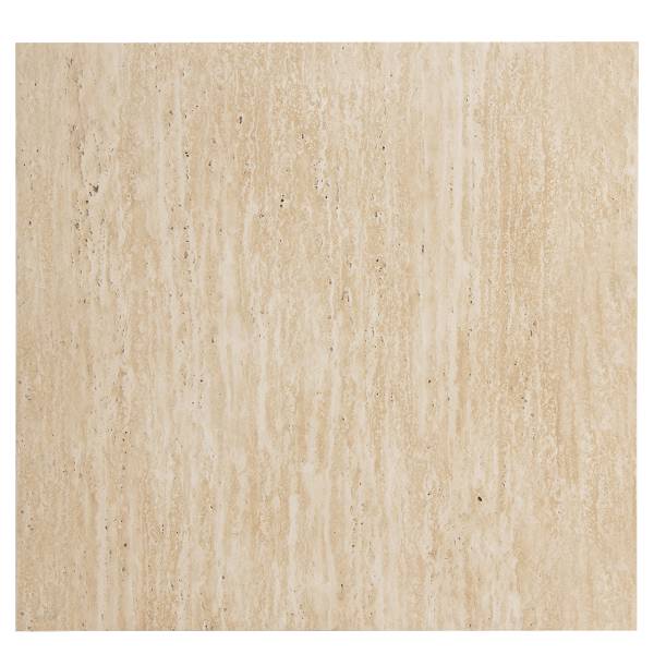 Tavolino Cozzens - quadrato 60 cm Effetto travertino