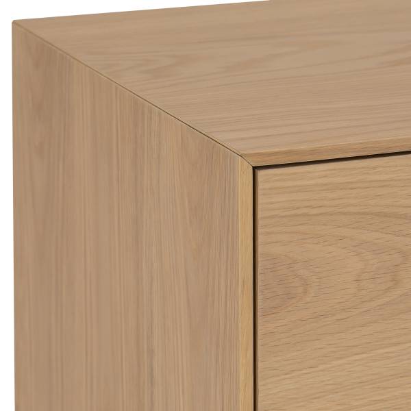 Sideboard Dokaba Eiche / Dunkelgrau