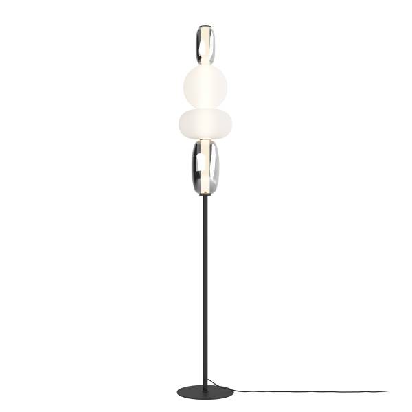 Lampada da terra DREA Vetro / Ferro - Altezza: 160 cm