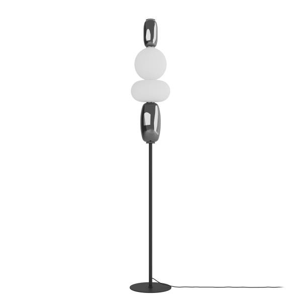 Lampada da terra DREA Vetro / Ferro - Altezza: 160 cm