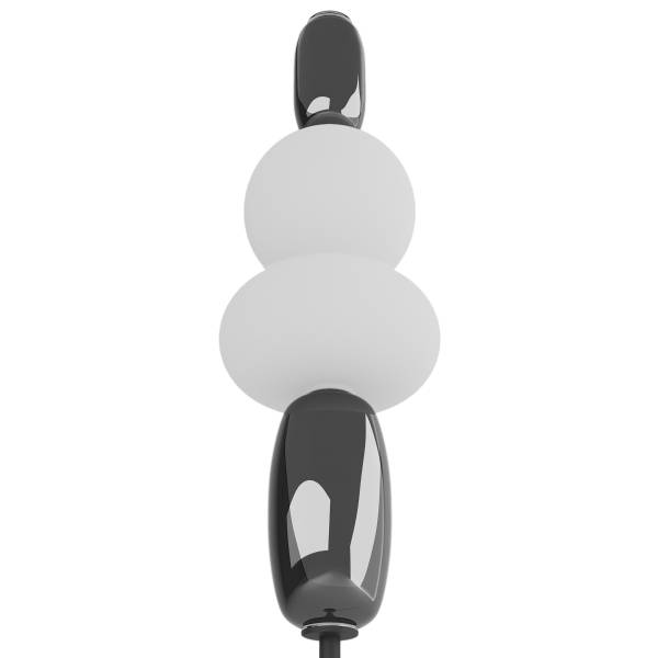 Lampada da terra DREA Vetro / Ferro - Altezza: 160 cm