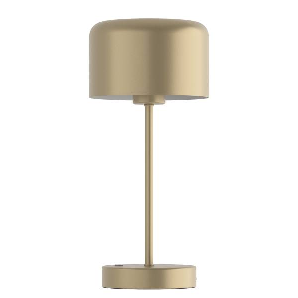 Akku-Tischleuchte VEN Eisen - Gold