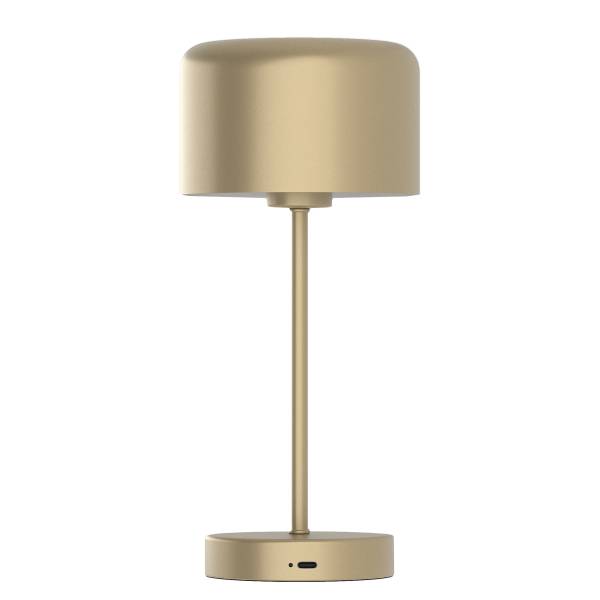 Akku-Tischleuchte VEN Eisen - Gold