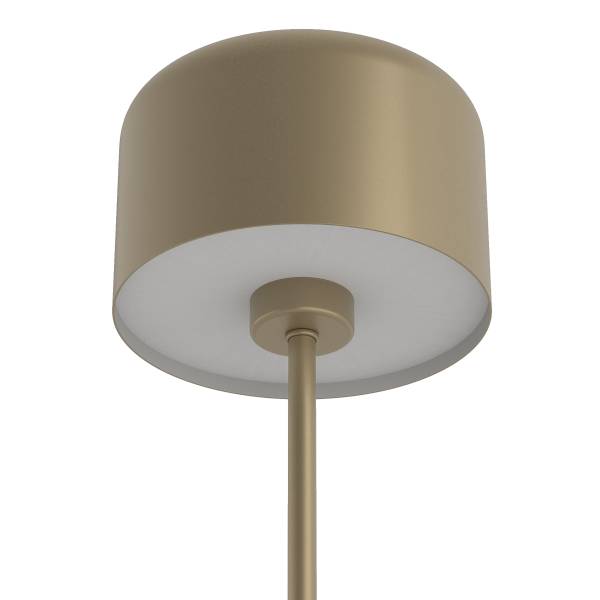 Akku-Tischleuchte VEN Eisen - Gold