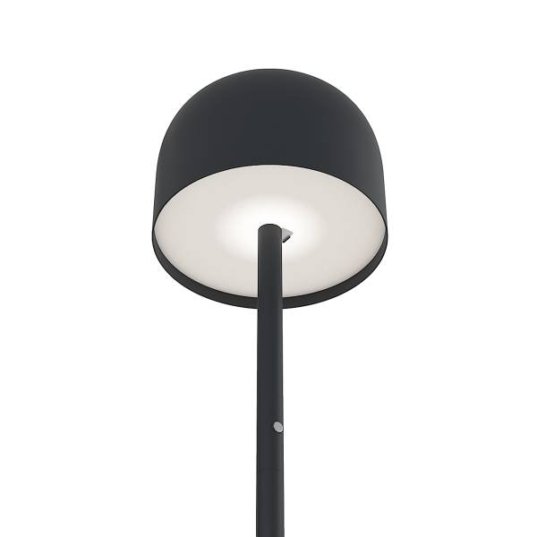 Lampada da terra ricaricabile VOLIS Ferro/ Nero