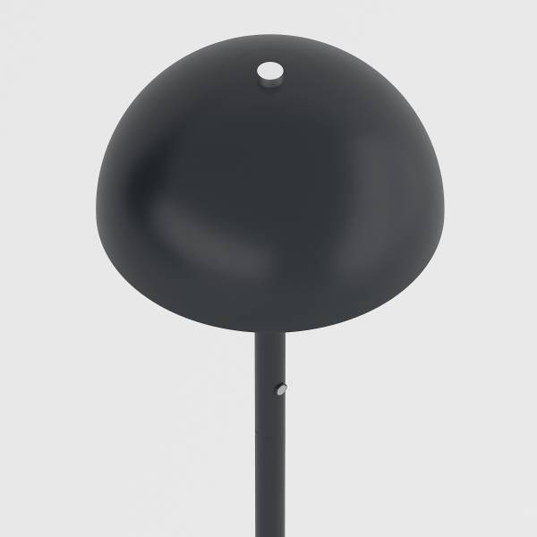Staande lamp op batterij RICANO Dimbaar - zwart