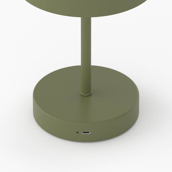 Lampada da tavolo ricaricabile BREV dimmerabile - Verde