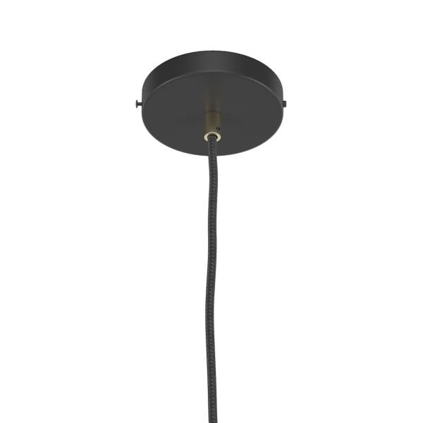 Lampada a sospensione 1 punto luce MOME Vetro fumé / Ferro - Ottone