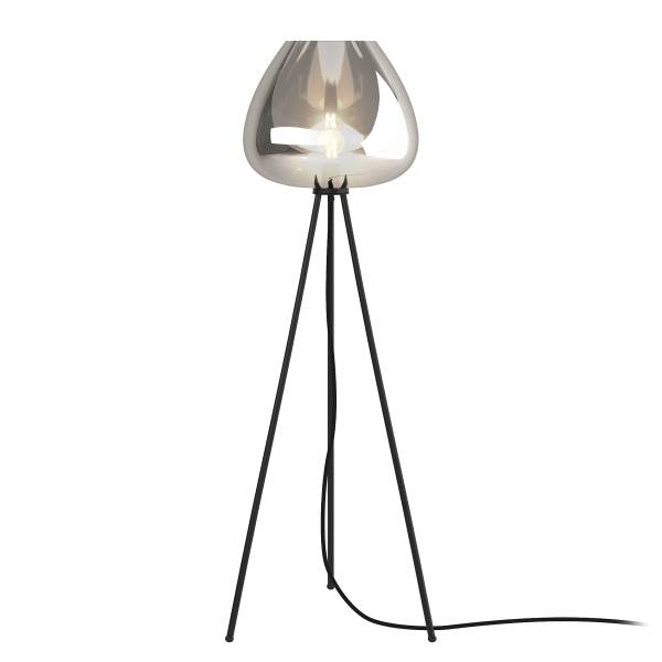 Lampadaire ARA Verre fumé / Fer - 1 ampoule