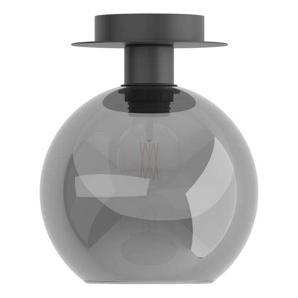 Lampada da soffitto ENTEA Vetro / Ferro - Numero di lampadine necessarie: 1