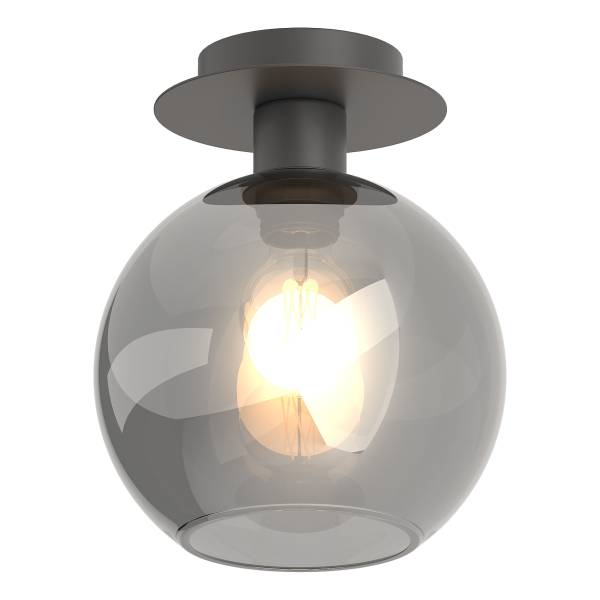 Lampada da soffitto ENTEA Vetro / Ferro - Numero di lampadine necessarie: 1