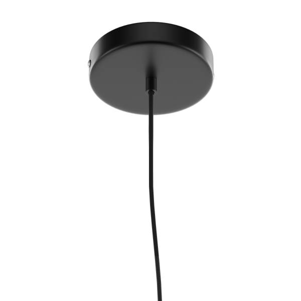 Lampada a sospensione OKO B Tessuto / Rattan - 1 punto luce