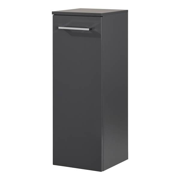 Midischrank Lara 1 Tür Matt Anthrazit