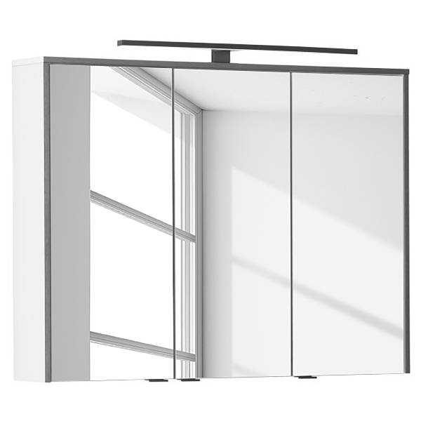 Spiegelkast met verlichting Stella wit