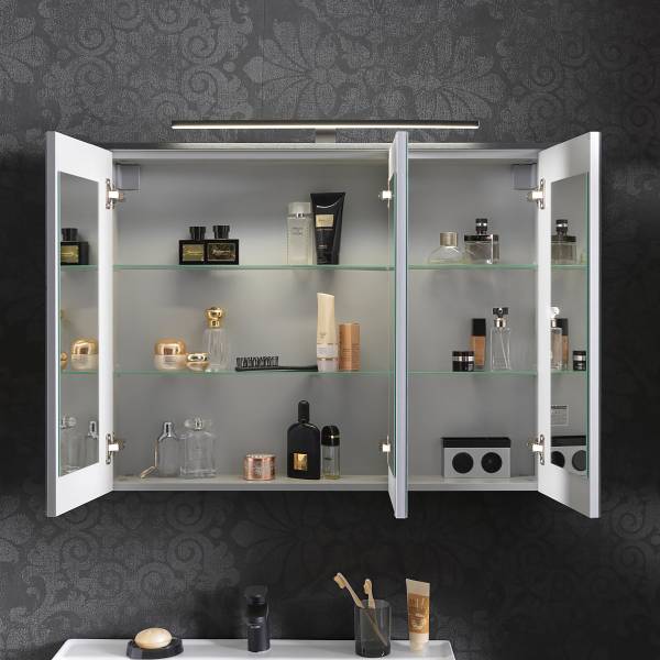 Spiegelkast met verlichting Stella wit