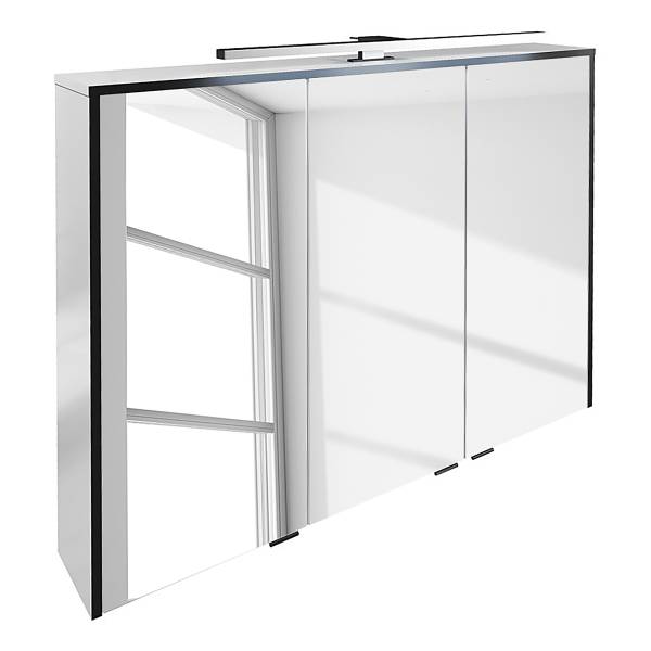 Spiegelkast met verlichting Stella wit