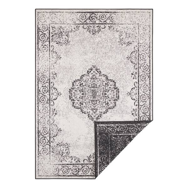 Tapis intérieur & extérieur Cebu Polypropylène - Noir / Crème