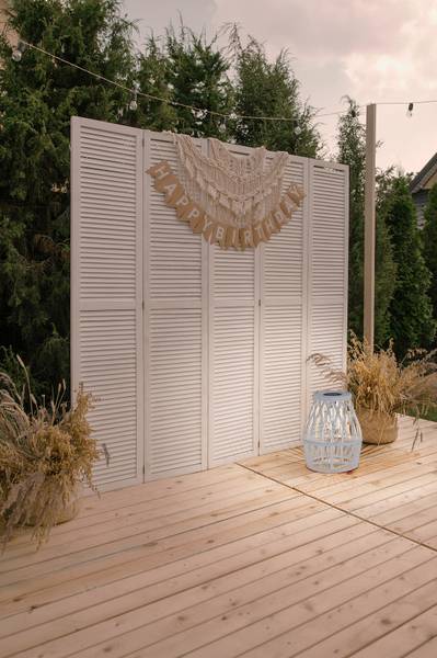 Lampe décorative solaire Korbinian Matière plastique / blanc - 1 ampoule