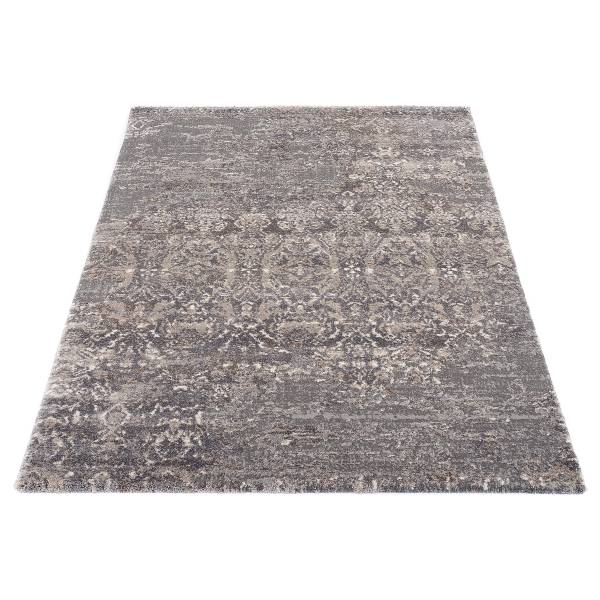 Tappeto a pelo corto Echo Pearl Polipropilene / Poliestere - Marrone / Beige - 120 x 170 cm
