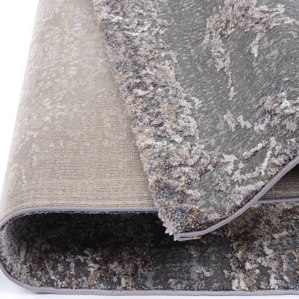 Tappeto a pelo corto Echo Pearl Polipropilene / Poliestere - Marrone / Beige - 120 x 170 cm