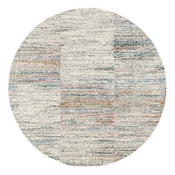 Tappeto Moss Line rotondo Polipropilene - Crema - Diametro: 120 cm