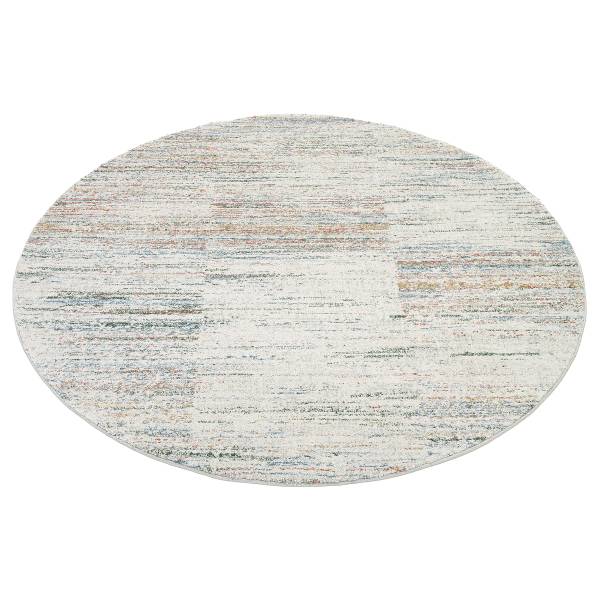 Tappeto Moss Line rotondo Polipropilene - Crema - Diametro: 120 cm