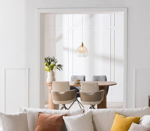 Chaise à accoudoirs pivotante INNIK x2 Beige