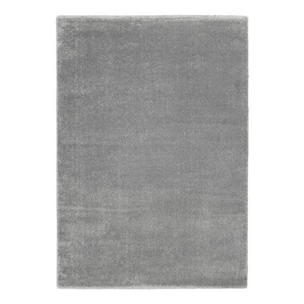 Laagpolig vloerkleed Silentus Bliss polypropeen - grijs - 80 x 150 cm