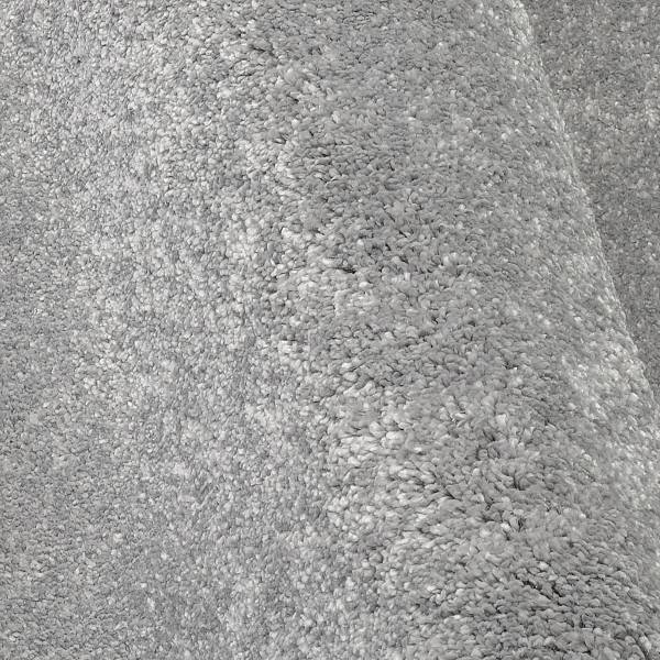 Laagpolig vloerkleed Silentus Bliss polypropeen - grijs - 80 x 150 cm