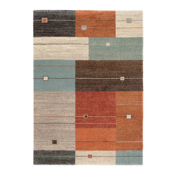 Kurzflorteppich Modularus Melody Polypropylen - Multicolor - 240 x 340 cm