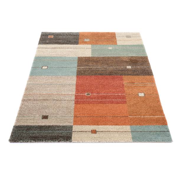 Kurzflorteppich Modularus Melody Polypropylen - Multicolor - 240 x 340 cm