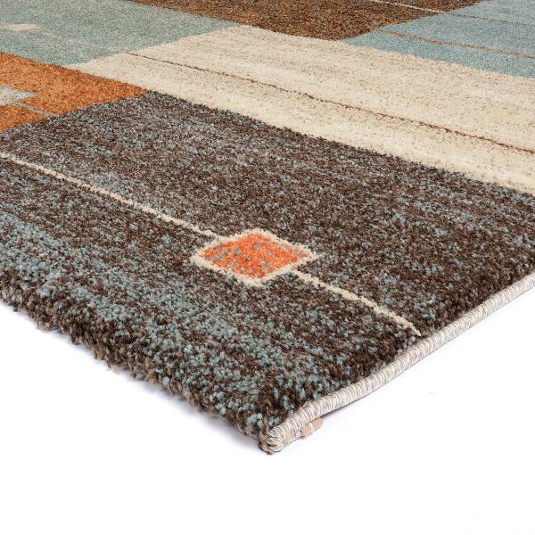 Kurzflorteppich Modularus Melody Polypropylen - Multicolor - 240 x 340 cm
