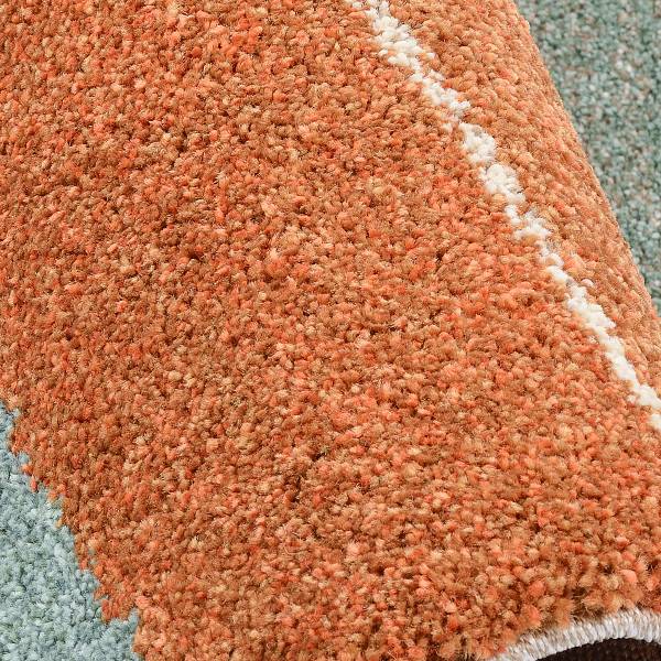 Kurzflorteppich Modularus Melody Polypropylen - Multicolor - 240 x 340 cm