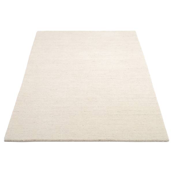 Tappeto di lana Lanabella lana vergine - Bianco crema - 90 x 160 cm