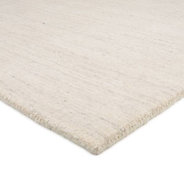 Tappeto di lana Lanabella lana vergine - Bianco crema - 90 x 160 cm